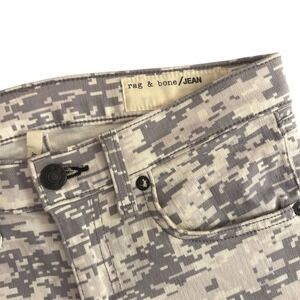 Rag Bone Jean Women's Size 26 Digital Camouflage Skinny Jeans Pants